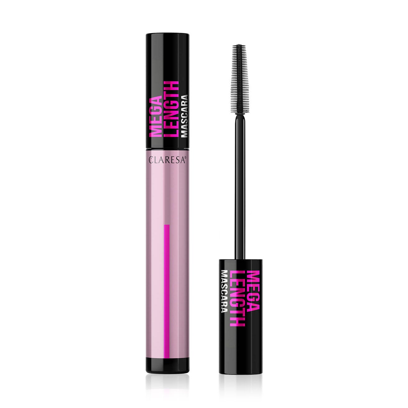 Туш для вій Claresa Mega Lenght Mascara, Black, 10 г
